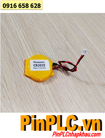 CMOS CR2025; Pin nuôi nguồn CMOS máy tính Panasonic CR2025-WR (Zắc cắm CMOS)